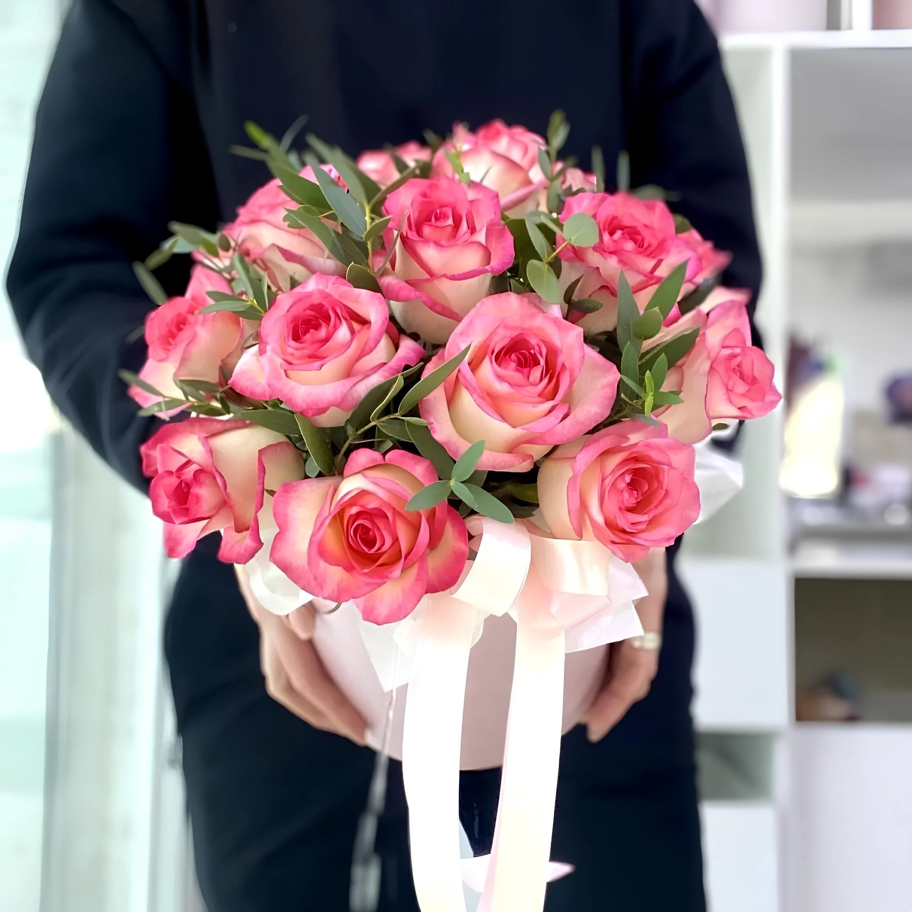 Pink Rose Box